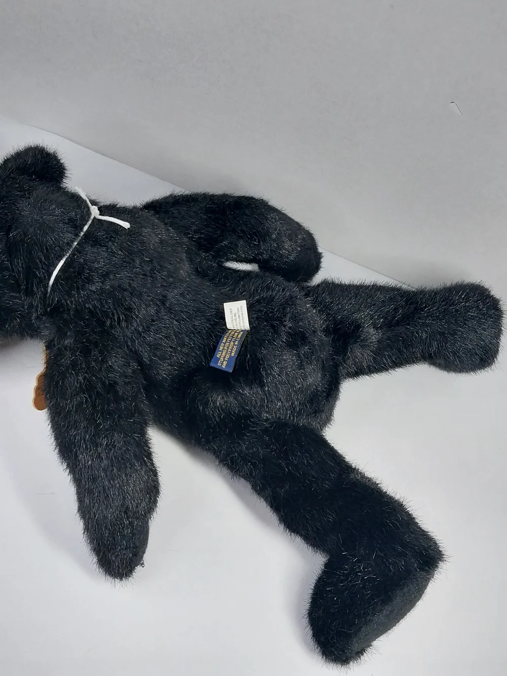 Vintage Boyds Bears Super Duper Black Plush 16
